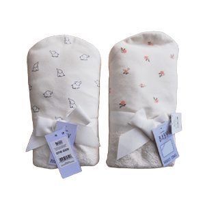 100% Cotton Non-Twist Woven Terry Hooded Towel