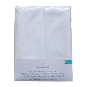 80% Cotton 20% Poly Knit Terry + TPU Changing Pad Cover
