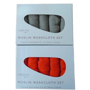 Muslin Washcloth Set
