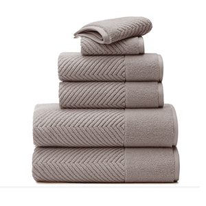 Non-twist Woven Terry Bath Towel Set