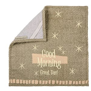 Printed Muslin Washcloth
