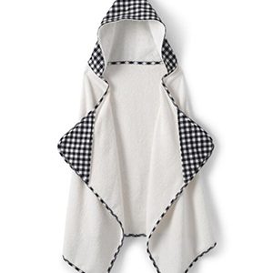 Printed Woven Terry Hooded Towel