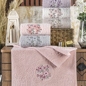 Solid Jacquard Kitchen Towel