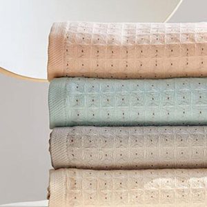 Solid Waffle Bath Towel